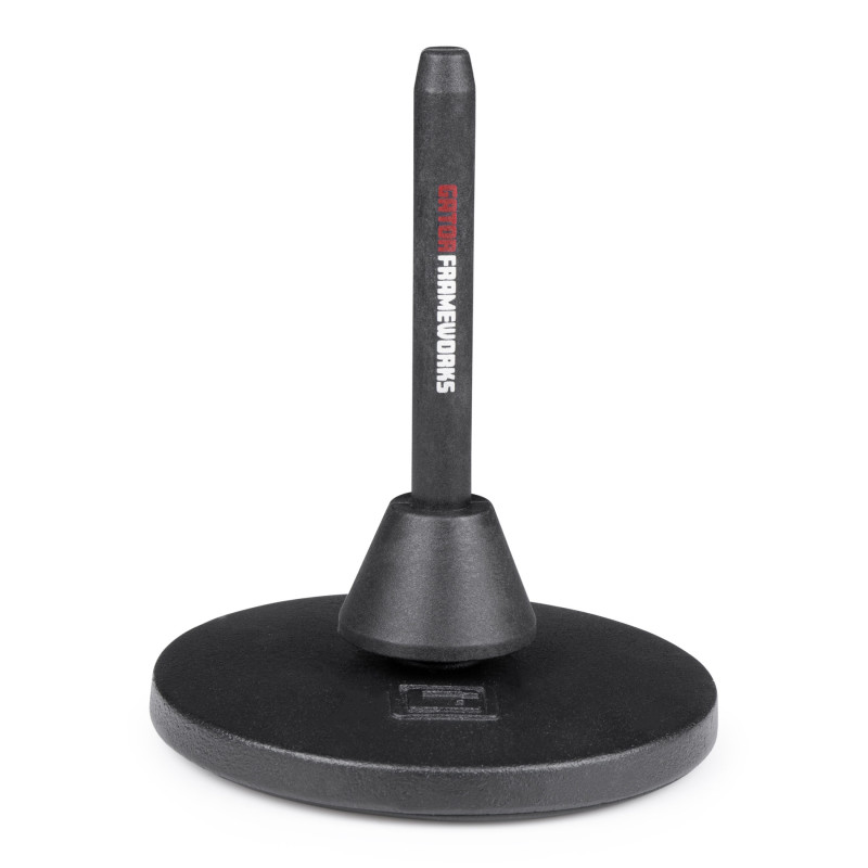 GATOR FRAMEWORKS GFW-BNO-CLRFLU Weighted Round Base Stand For Clarinet Or Flute