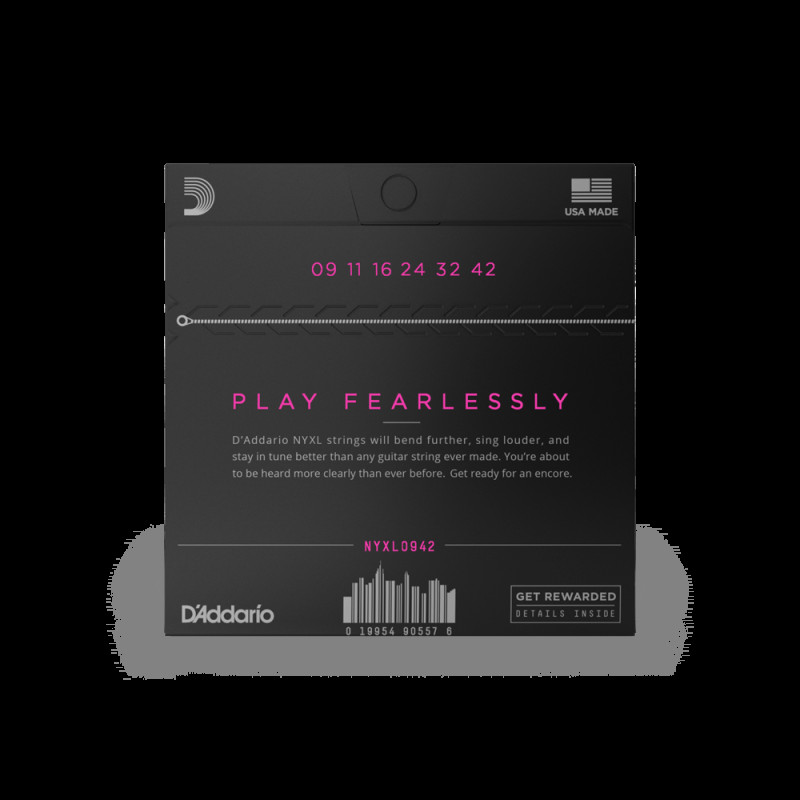 D’ADDARIO NYXL0942 NYXL ELECTRIC SUPER LIGHT (09-42) Струны для электрогитары