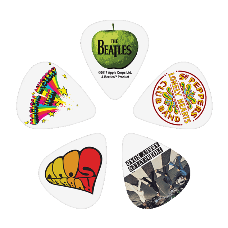 D'ADDARIO THE BEATLES CLASSIC ALBUM GUITAR PICKS (THIN)