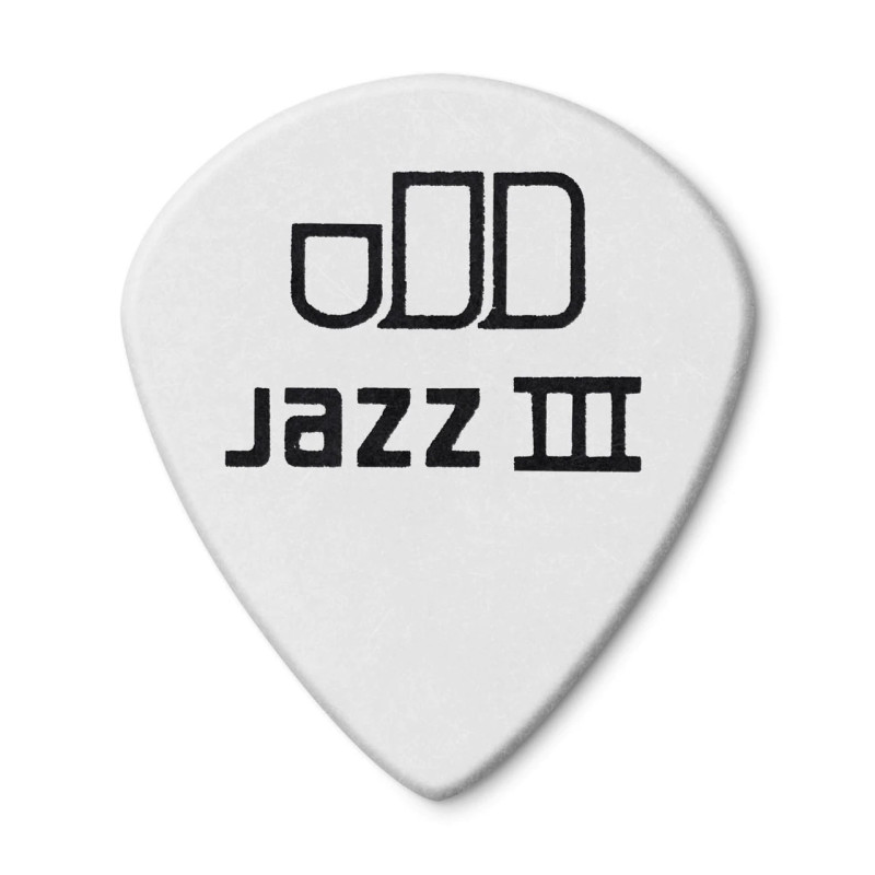 DUNLOP TORTEX WHITE JAZZ III PICK 1.14MM Медіатори