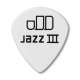 DUNLOP TORTEX WHITE JAZZ III PICK 1.14MM Медіатори