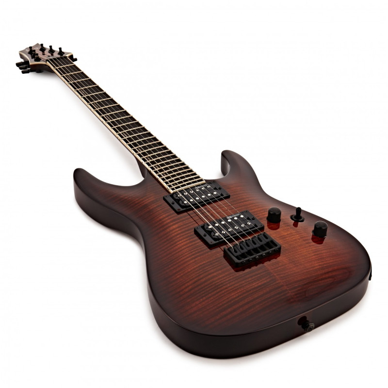 LTD H-200FM (Dark Brown Sunburst)