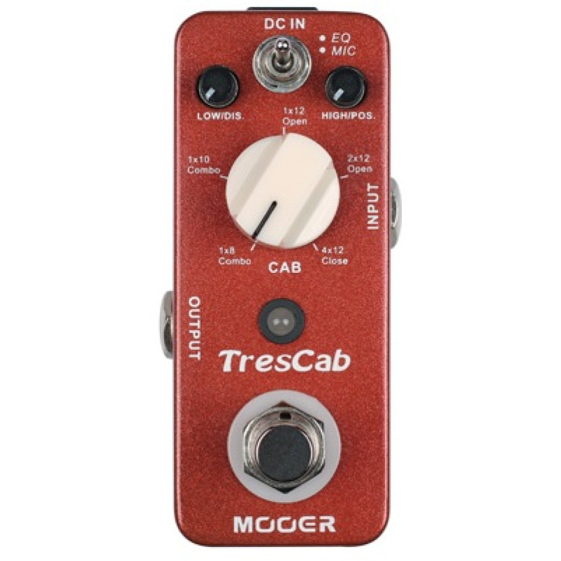 MOOER TRES CAB Педаль ефектів