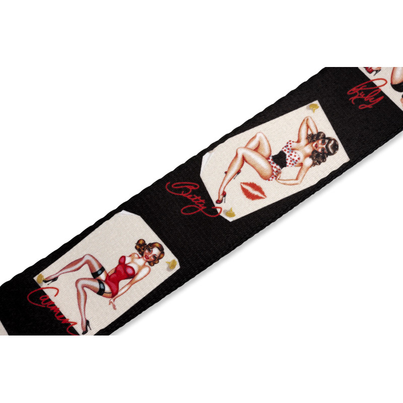 LEVY'S MPS2-072 PRINT SERIES GUITAR STRAP (GIRLS) Ремінь для гітари