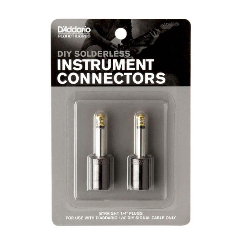 D'ADDARIO PW-GP-2 1/4 inch Plug, Straight