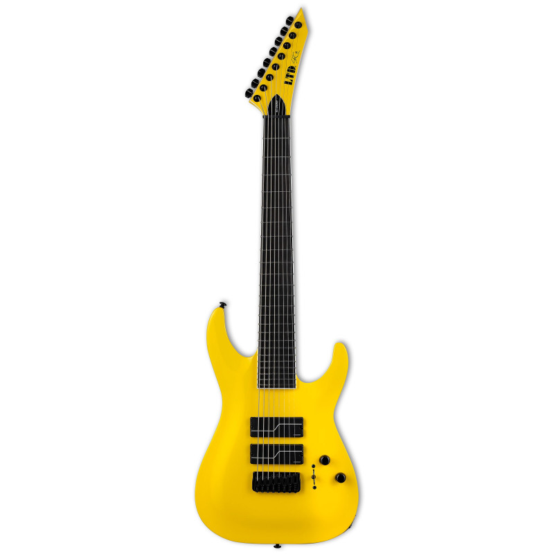 LTD SC-608 БАРИТОН Stephen Carpenter Signature (Жёлтая) Электрогитара