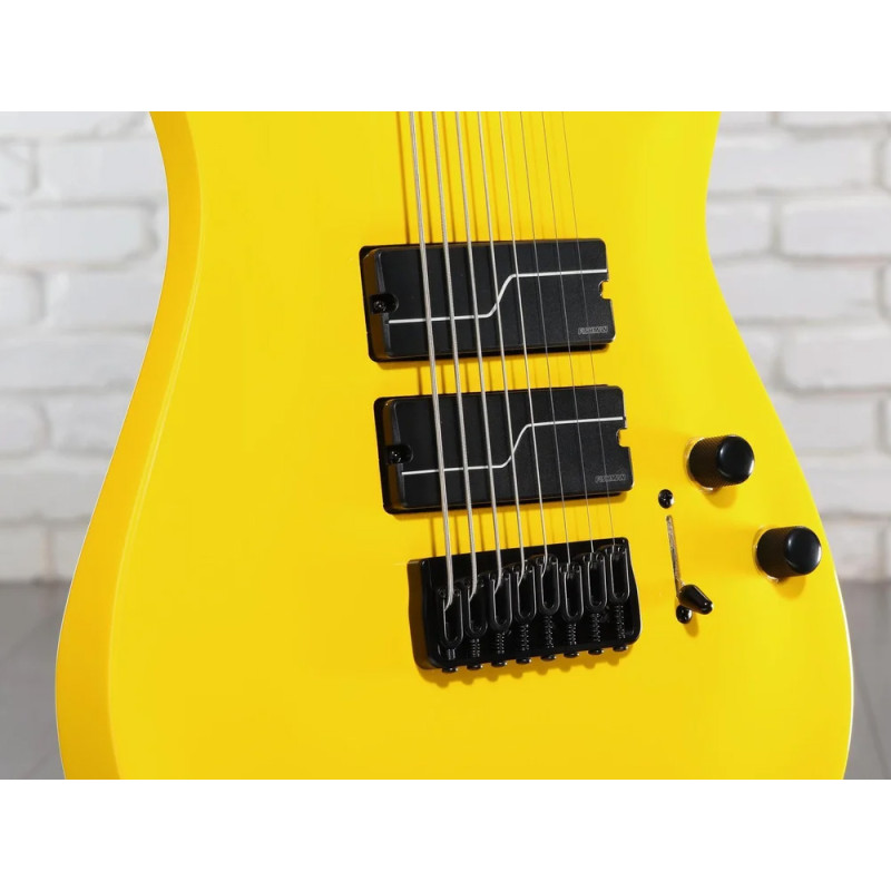 LTD SC-608 БАРИТОН Stephen Carpenter Signature (Жёлтая) Электрогитара