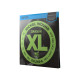 D‘ADDARIO EXL165-6 XL NICKEL WOUND BASS REG LIGHT TOP / MED BOTTOM 6-STRING (32-135) Струни для бас-гітари