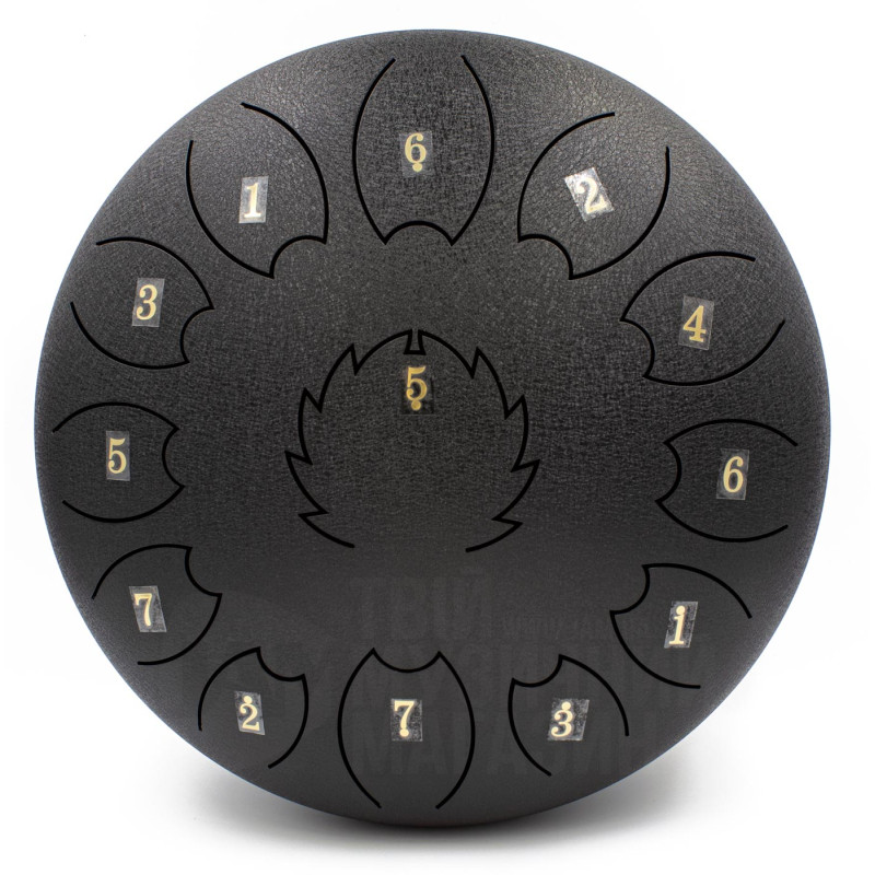 FZONE STD12I13N Black STEEL TONGUE DRUM Глюкофон