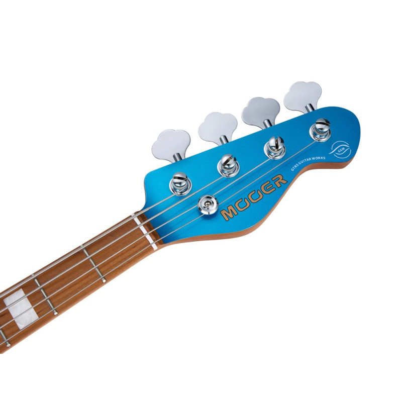 MOOER MBJ410 (Metal Blue) Бас-гитара 4стр.