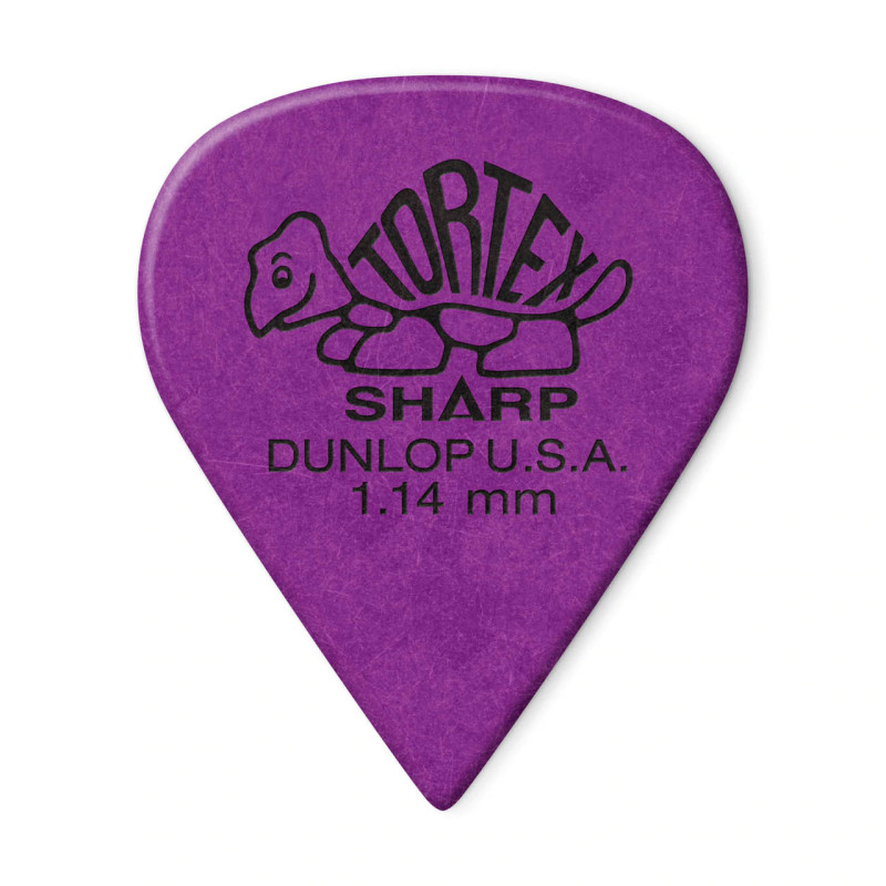 DUNLOP TORTEX SHARP PICK 1.14MM Медіатори