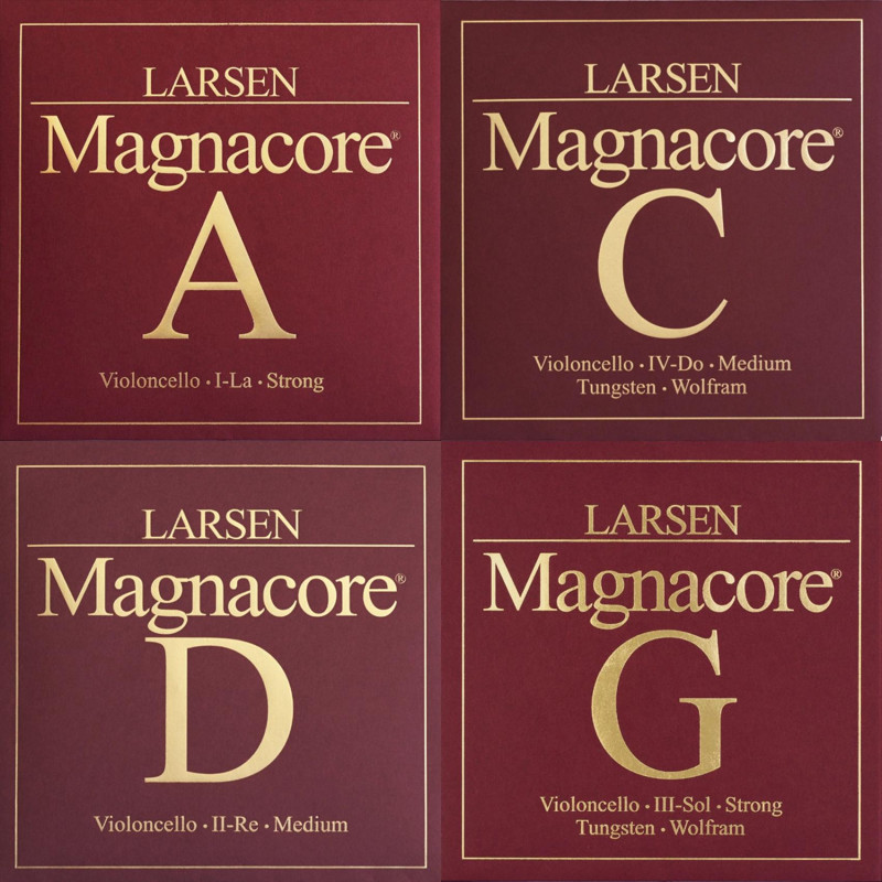 Комплект струн Larsen Magnacore (medium) 4/4 для виолончели