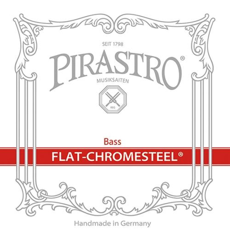 Комплект струн Pirastro Flat-Chromesteel Orchestra 3/4 для контрабаса