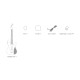 AEROBAND Painless Guitar with bag/WH Електрогітара моделююча