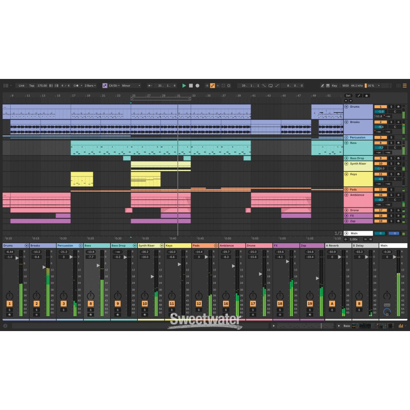 ABLETON Live 12 Standard Програмне забезпечення
