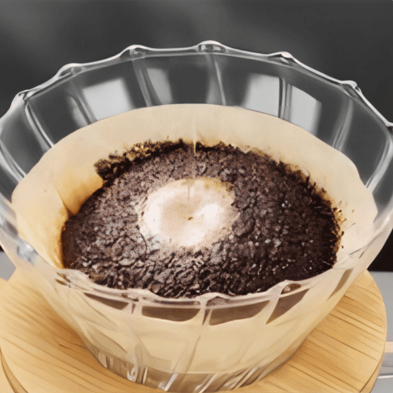 V60 WOOD GLASS Пуровер скляний