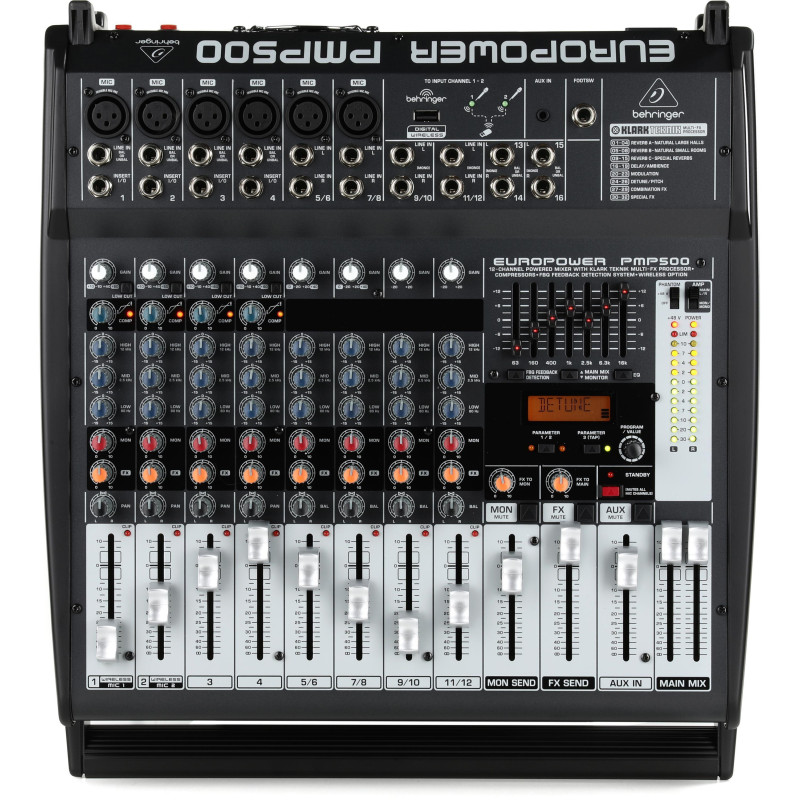 BEHRINGER PMP500 Мікшерний пульт