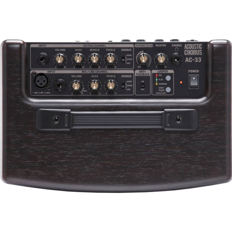 ROLAND AC33RW Комбопідсилювач Палісандр