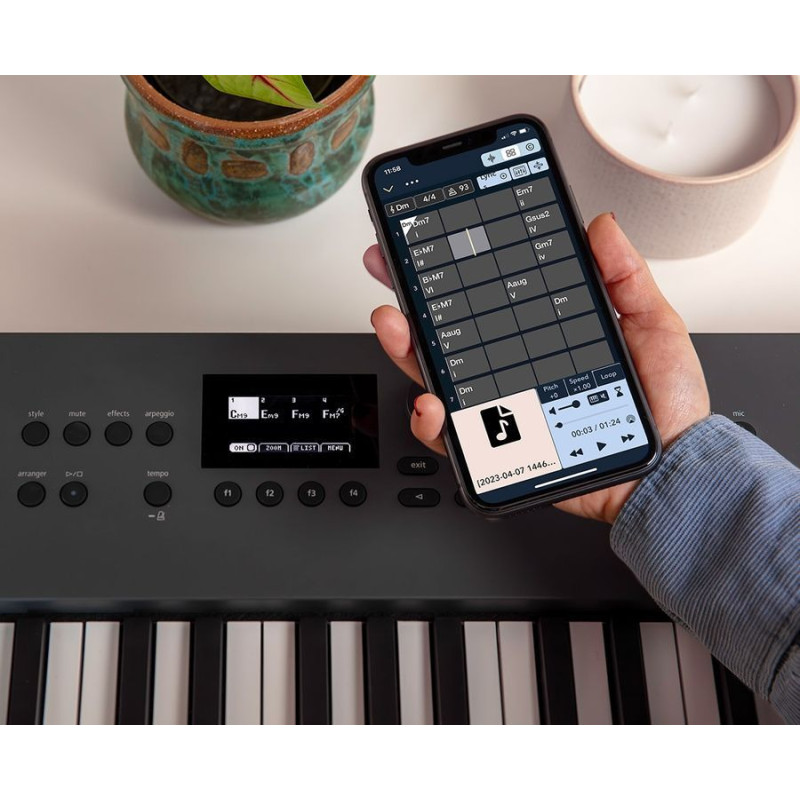 ROLAND GO:KEYS-5-WH Синтезатор білий
