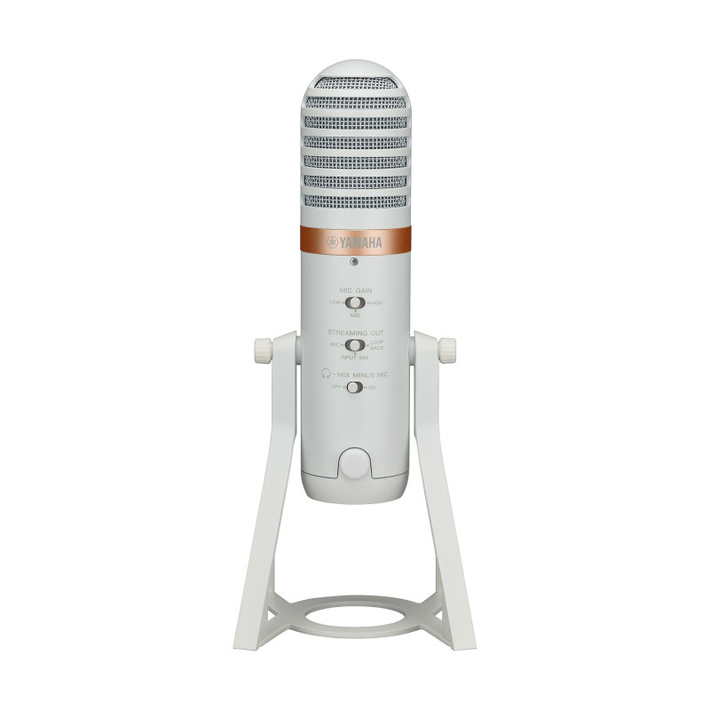 YAMAHA AG01 Live Streaming USB Microphone (White) Мікрофон