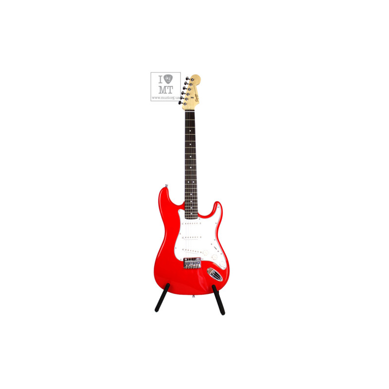 SQUIER by FENDER MM STRAT HT RED Электрогитара