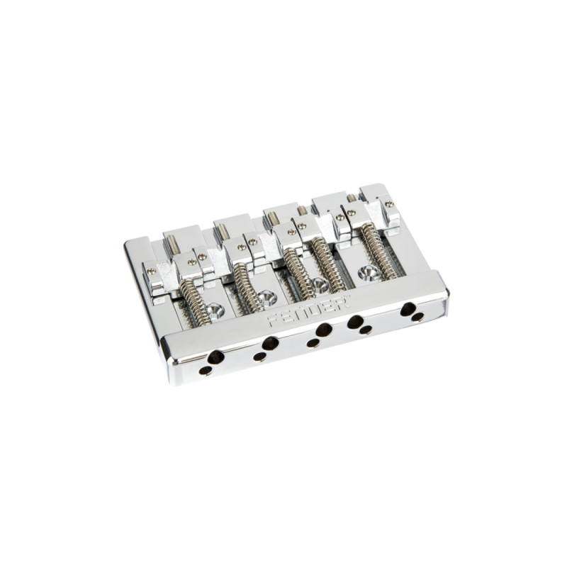 FENDER HIMASS 5-STRING BASS NARROW BRIDGE ASSEMBLY WITH BRASS SADDLES Бридж в зборі