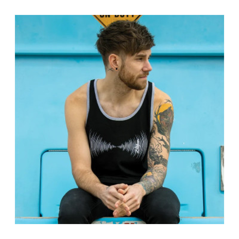 Майка ZILDJIAN MUSCLE TANK BLACK UNISEX LARGE