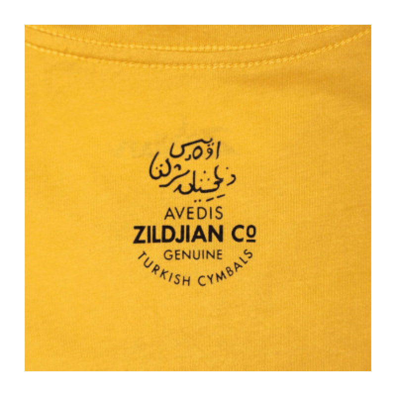 Футболка ZILDJIAN CLASSIC LOGO GOLD T-SHIRT MEDIUM