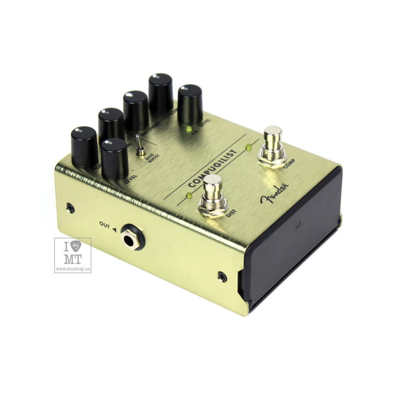 FENDER PEDAL COMPUGILIST COMPRESSOR/DISTORTION Педаль ефектів