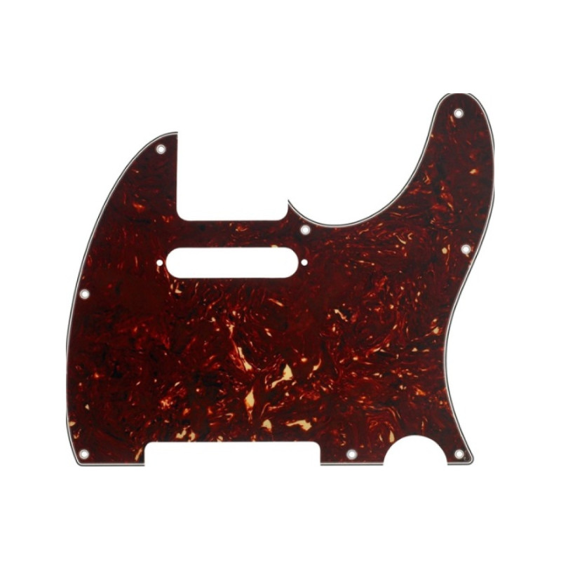 FENDER PICKGUARD FOR TELECASTER 4-PLY TORTOISE SHELL Пікгард