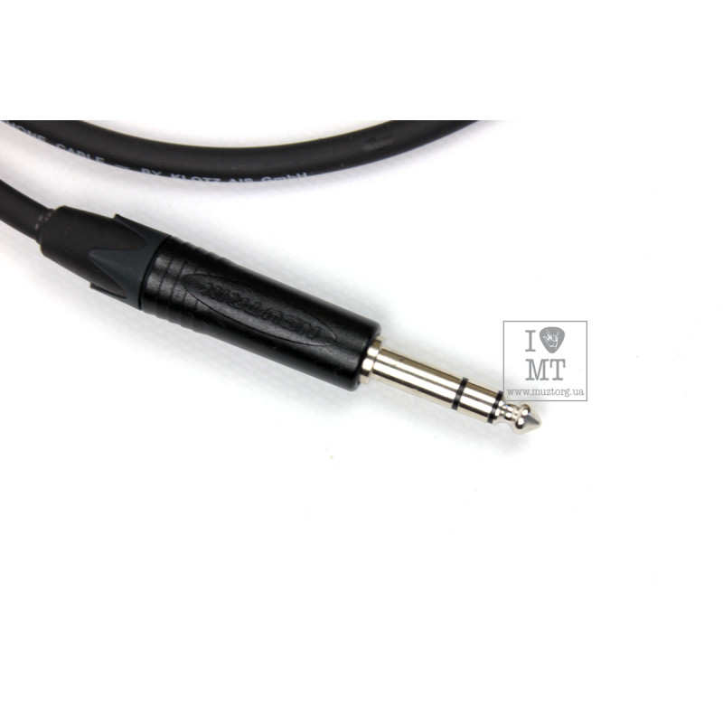 KLOTZ B-4PP1 BALANCED PATCHCORD SILVER JACK 1 M Кабель коммутационный