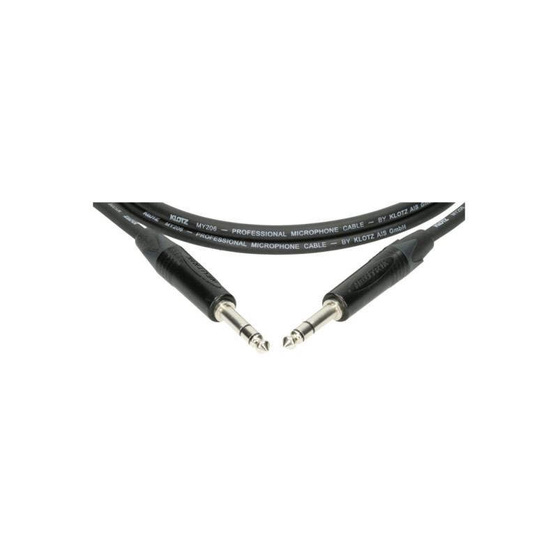 KLOTZ B-4PP1 BALANCED PATCHCORD SILVER JACK 1 M Кабель коммутационный
