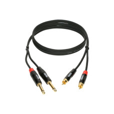 Кабель комутаційний KLOTZ KT-CJ150 MINILINK PRO TWIN CABLE BLACK 1.5 M