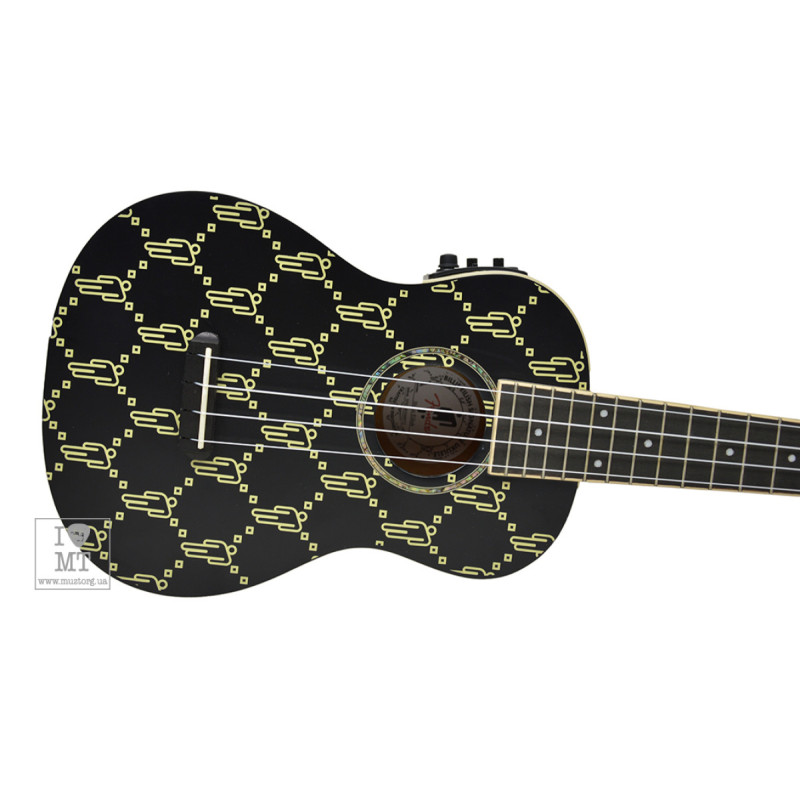 FENDER BILLIE EILISH UKULELE BLK WN Укулеле зі звукознімачом