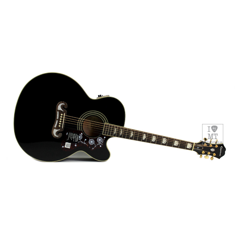 EPIPHONE J-200EC Studio BK Гітара електроакустична