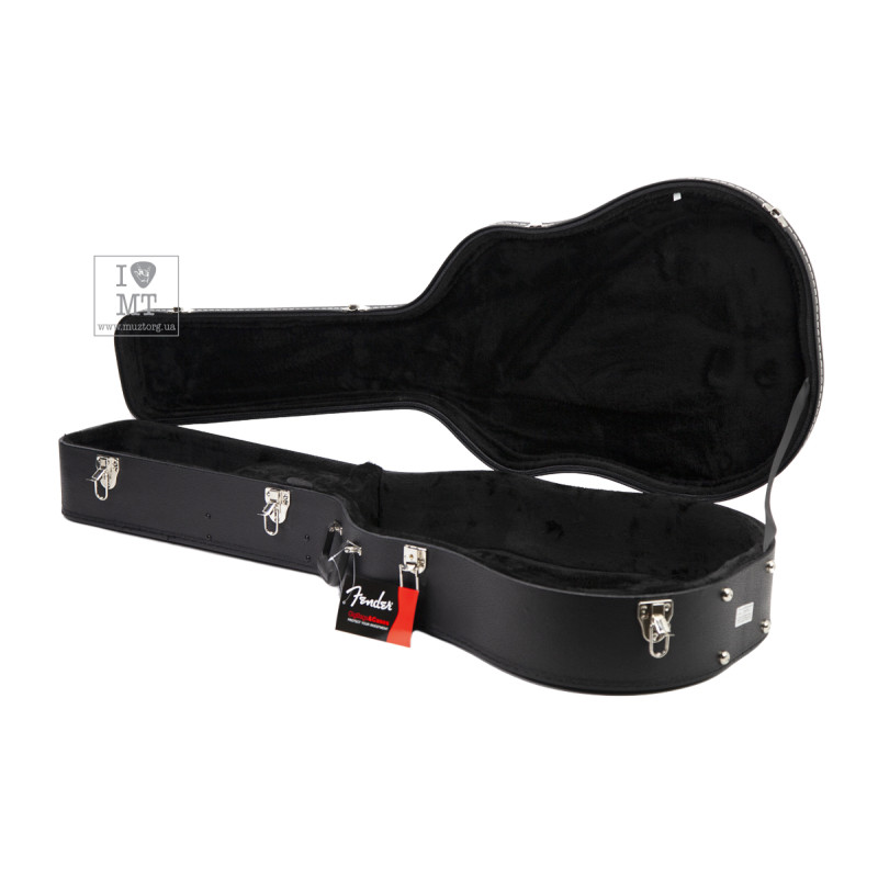 FENDER DREADNOUGHT ACOUSTIC GUITAR CASE BLACK FLAT TOP Кейс для акустичної гітари