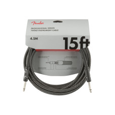 FENDER CABLE PROFESSIONAL SERIES 15' GREY TWEED Кабель інструментальний