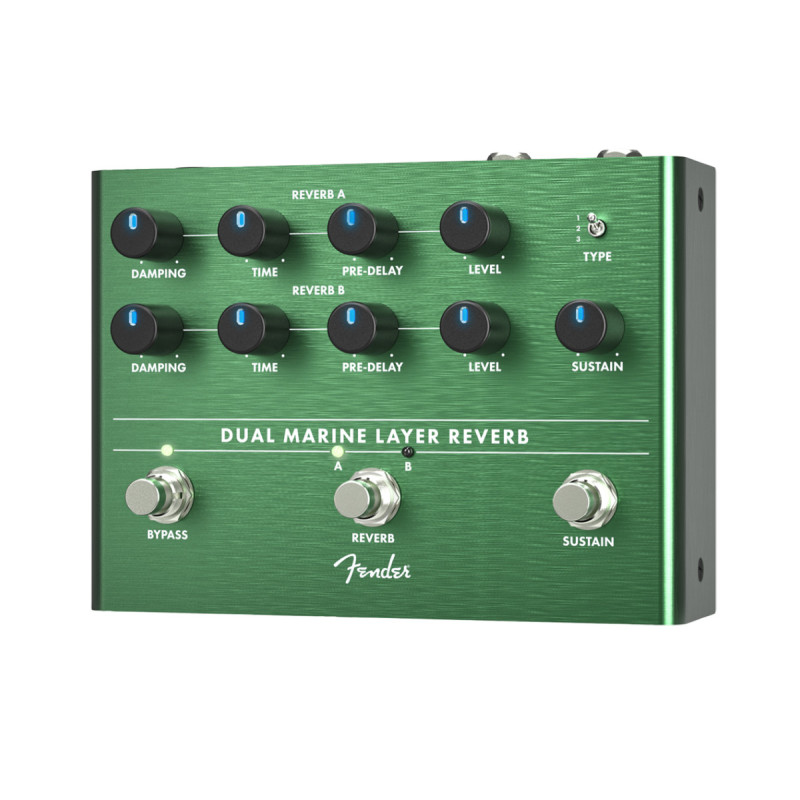 FENDER PEDAL DUAL MARINE LAYER REVERB Педаль ефектів
