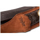 TAYLOR GUITARS STRAP GRAND PACIFIC BROWN LEATHER NICKEL CONCHO 3