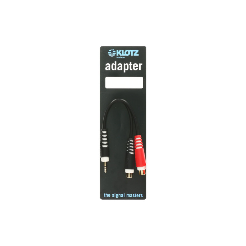 Адаптер KLOTZ AYS-4 Y-CABLE ADAPTER BLACK