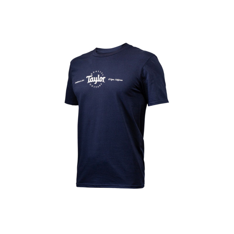 Футболка TAYLOR GUITARS T-SHIRT MENS CLASSIC NAVY BLUE L