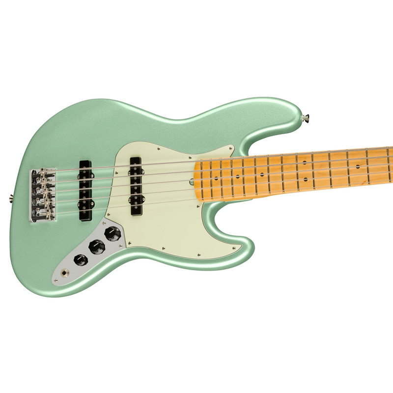 FENDER AMERICAN PRO II JAZZ BASS V MN MYSTIC SEAFOAM GREEN Бас-гитара