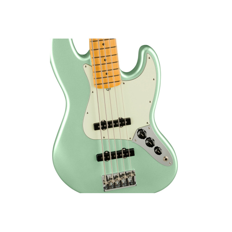 FENDER AMERICAN PRO II JAZZ BASS V MN MYSTIC SEAFOAM GREEN Бас-гитара