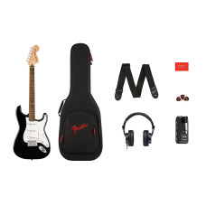 SQUIER AFFINITY SERIES STRATOCASTER MUSTANG MICRO PACK Гитарный набор с электрогитарой