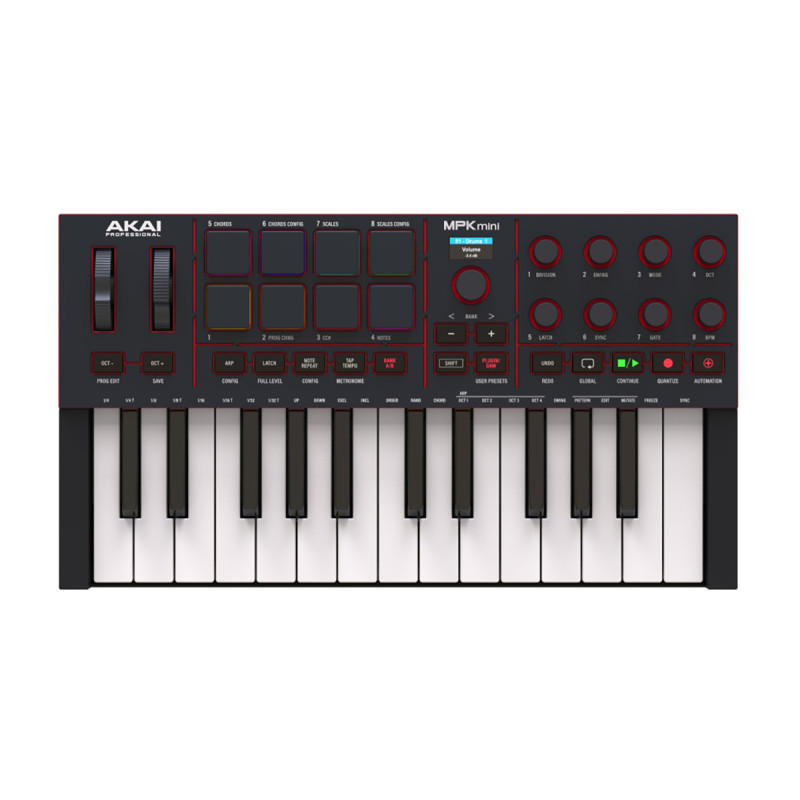 AKAI MPK mini 4 Black MIDI клавіатура