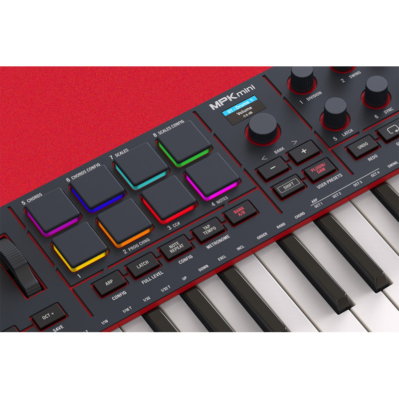 AKAI MPK mini 4 Black MIDI клавіатура