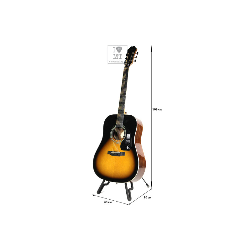 Гітара акустична EPIPHONE DR-100 VSB