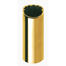 BRSS BRASS SOCKET SLIDE GUITAR SLIDE - S