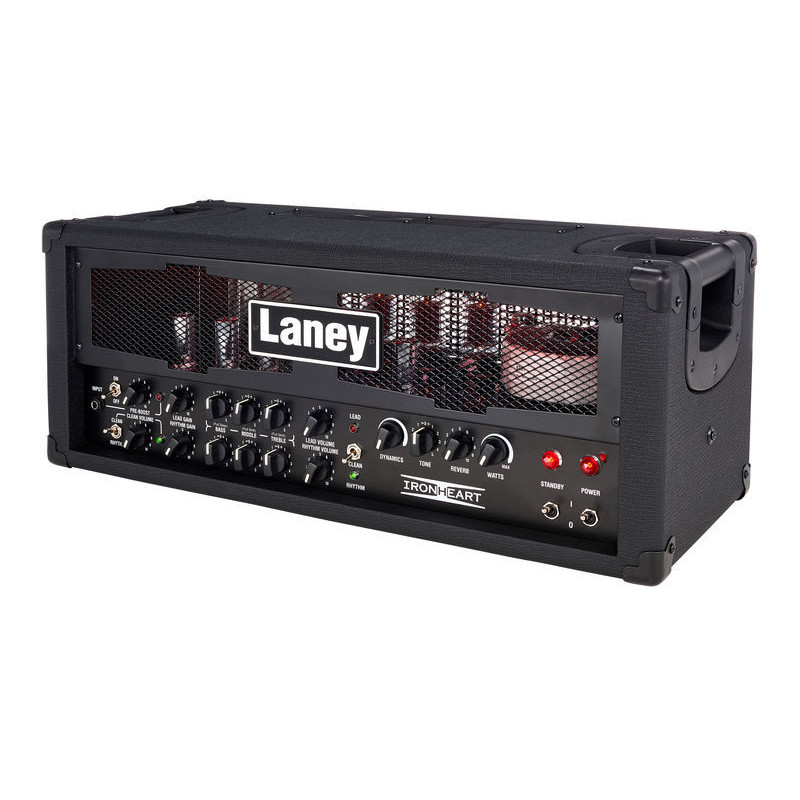 LANEY IRT120H Лампова 3‑канальна гітарна голова 120Вт з VARI‑WATTS, Pre‑Boost та post‑poweramp XLR‑DI, серія IRONHEART