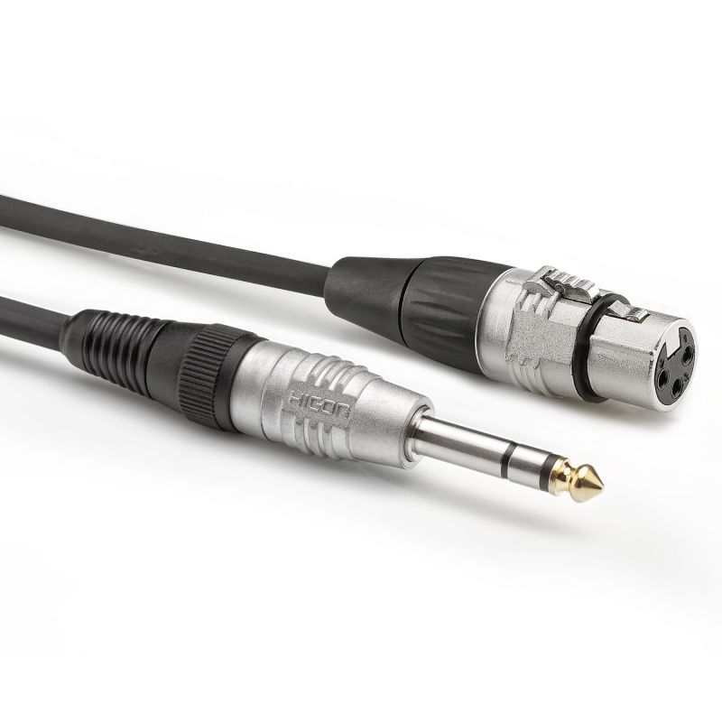 SOMMER CABLE HBP-XF6S-0300 Instrument cable | XLR / jack, HICON